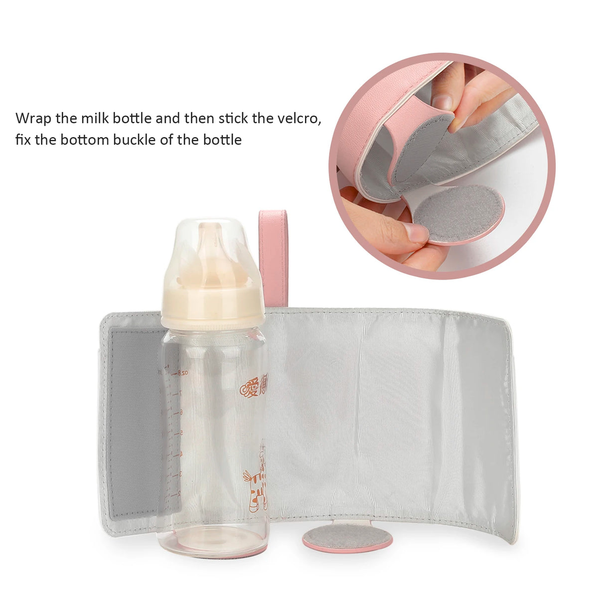 Portable Baby Bottle Warmer with 3 Temperature Settings – USB Travel Milk Warmer