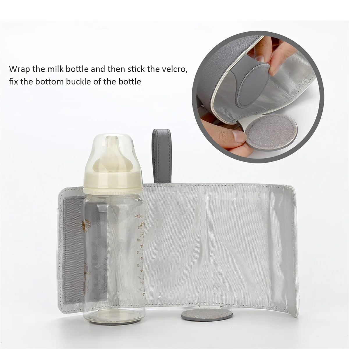 Portable Baby Bottle Warmer with 3 Temperature Settings – USB Travel Milk Warmer