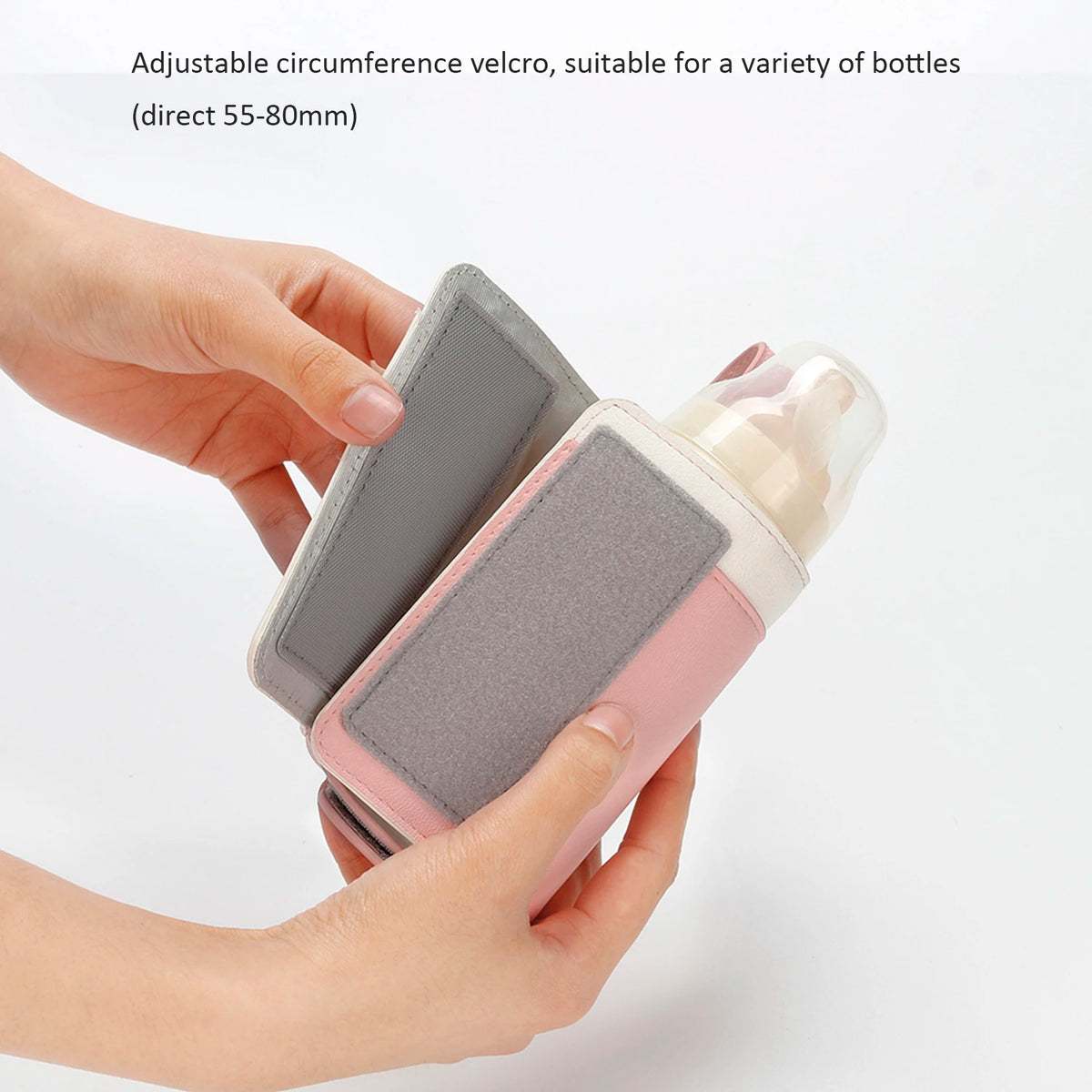Portable Baby Bottle Warmer with 3 Temperature Settings – USB Travel Milk Warmer